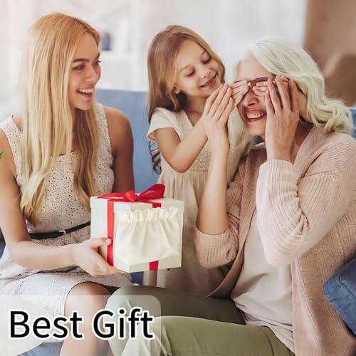 Waterproof Leather Cosmetic Bag Portable Makeup Bag for Women and Men White