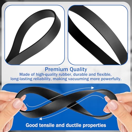 Replacement Vacuum Cleaner Belts #12675000002729 for Black & Decker, 2-Pack