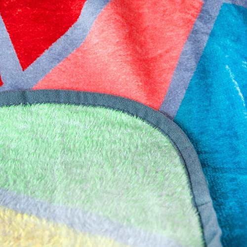 We Are In This Together Mosaic Heart Fleece Throw Blanket, 45 x 60 Inches