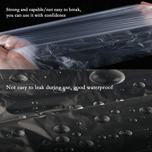 XXYXXY 10-Pack Disposable Bathtub Liners, Portable Plastic Bath Covers