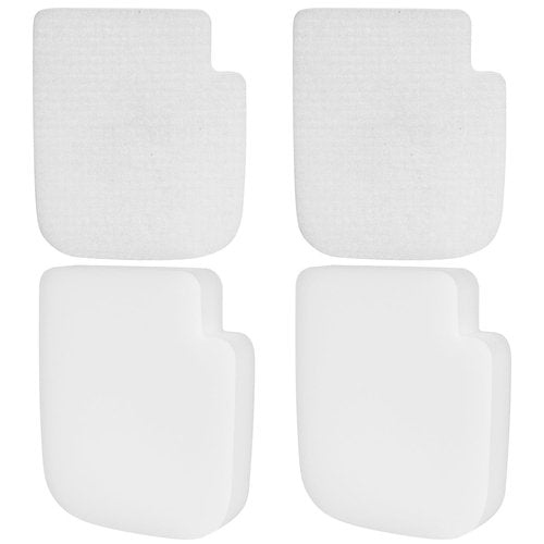 2 Pack Foam & Felt Filters Compatible with Shark Stratos Powered Lift-Away Upright Vacuum with DuoClean PowerFins HairPro AZ3000 AZ3000C AZ3000W AZ3002 AZ3002C, Replace Part XFFKAZ3000