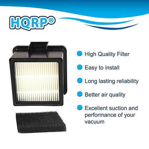 HQRP Filter Replacement for Dirt Devil F43 | EasyLite & Cyclonic Vacuums