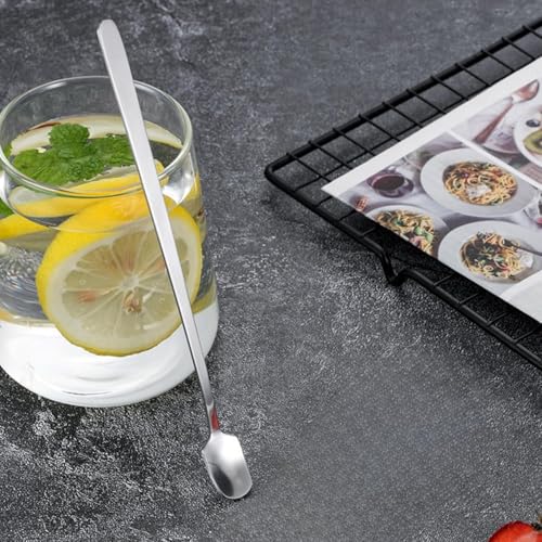 17CM Stainless Steel Mixing Spoon for Deep Mugs & Cocktails
