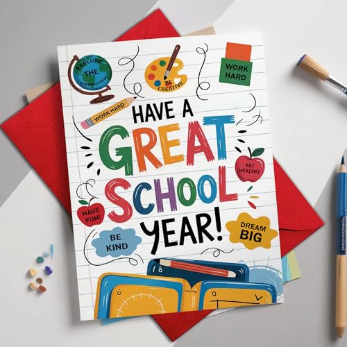 Have a Great School Year Card GC112 - Premium Greeting Card