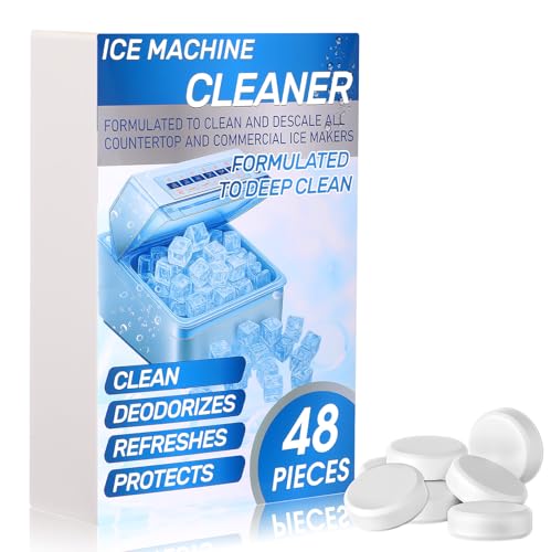 Swiffen Ice Machine Cleaner Tablets - 48 Pack Descaler for Ice Makers