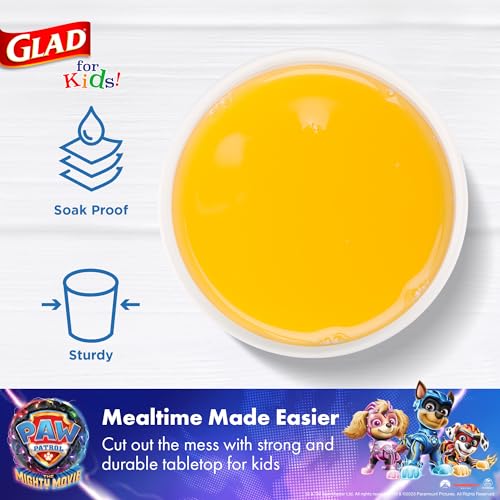 Glad for Kids Paw Patrol Paper Cups, 9 Oz, 20 Count - Sturdy & Soak-Proof