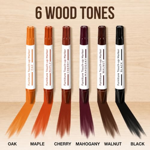14-Piece Furniture Repair Marker Set for Wood Touch-Ups
