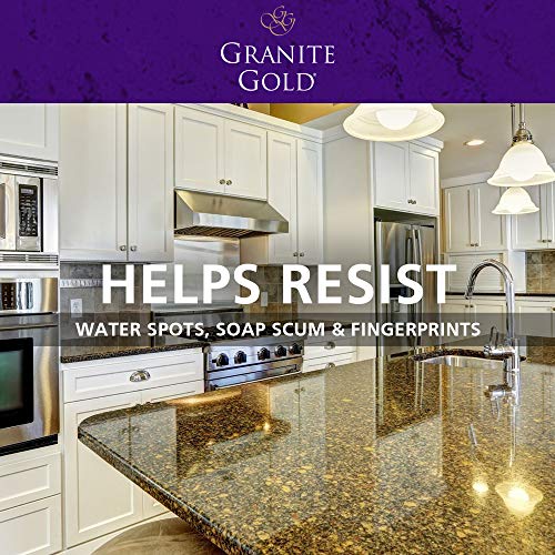 Granite Gold Polish Wipes for Granite, Quartz & Marble - 18 Count