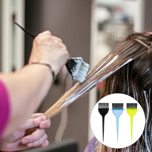 Hair Coloring Dye Brush Set 3 Pcs Professional Wide Applicator Tools