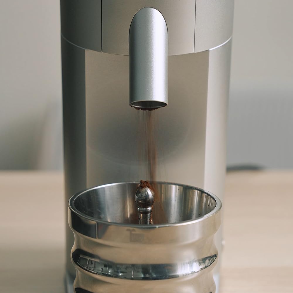 CafeSing COD Espresso Shaker, All Stainless Steel, Coffee Dosing Funnel, Powder Container, Fits 58mm Portafilter Basket
