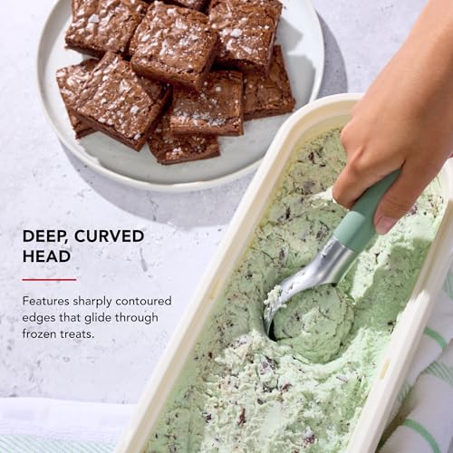 KitchenAid Ice Cream Scoop - Cardamom, Ergonomic Dishwasher Safe Design