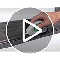 Allinside 2-in-1 Window Track Cleaner Brush for Sills