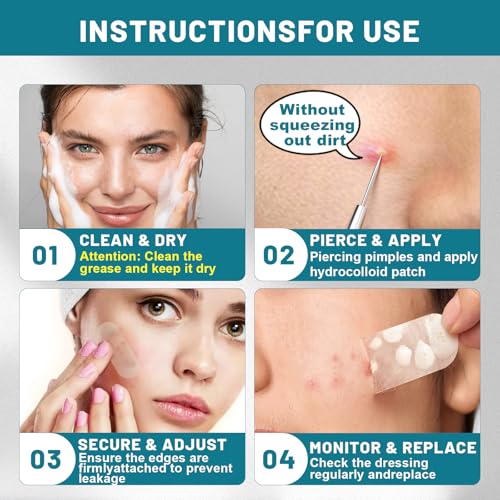 CUKWUYBY Hydrocolloid Pimple Patch Roll - Cut-to-Size Acne Tape