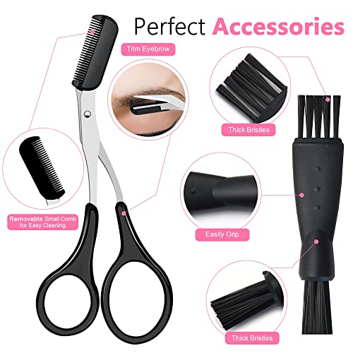 Molisaka Eyebrow Razor Pack Dermaplaning Face Razors for Women Facial Hair Removal