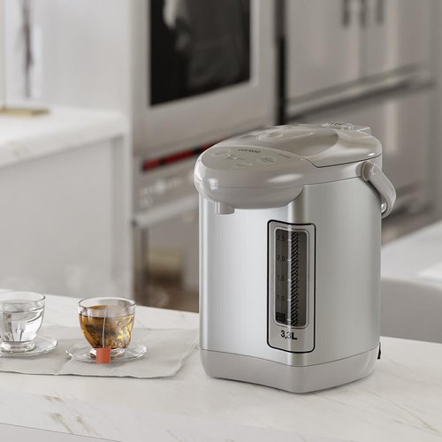 CUCKOO Electric Hot Water Urn Pot Dispenser 3.3L (111 Oz), Safety Lock, Rotating Base, Instant Auto Boiler and Warmer, for Tea & Coffee