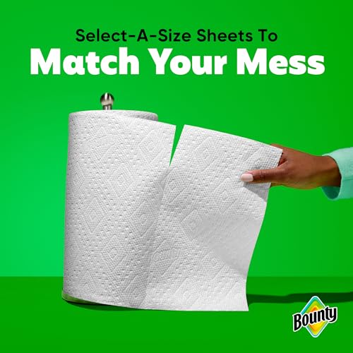Bounty Select-A-Size Paper Towels, Double Rolls, 82 Sheets - 6 Pack