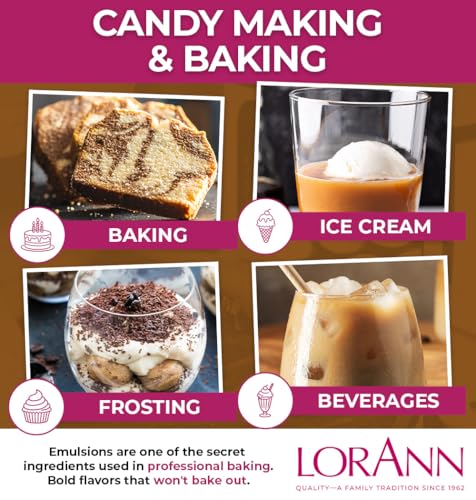 LorAnn Oils Coffee Baking Emulsion, 4 Fl Oz - Gluten-Free Flavoring
