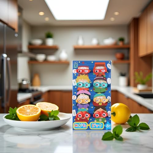 8Pcs Cute Animal Food Picks for Parties & Bento Boxes