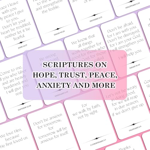 60 Unique Biblical Affirmation Cards for Daily Inspiration