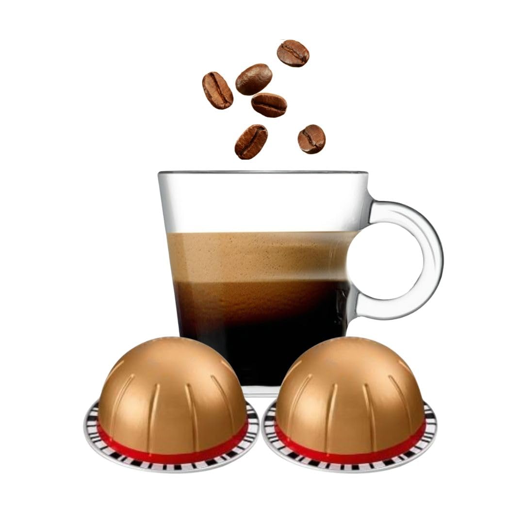 Coffee Capsules Assortment (20 Count, Melozio Decaffeinato)