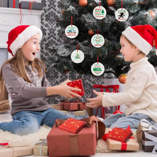 Christmas Vacation Hanging Ornaments - 9 Pack Festive Movie Decorations