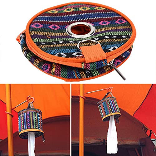 Kuuleyn Portable Hanging Toilet Paper Holder for Camping and Outdoor Travel