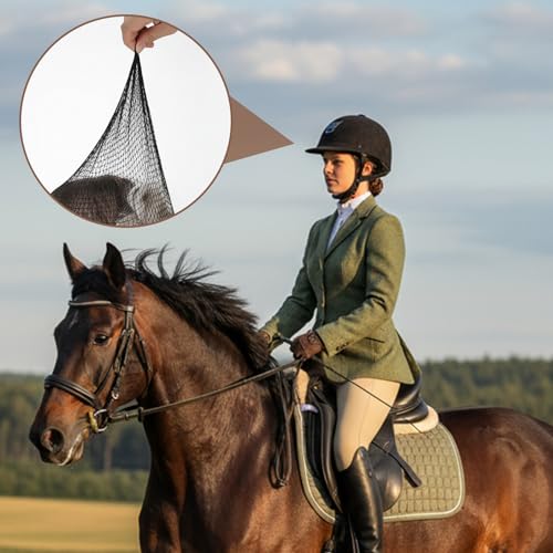 4 PCS Equestrian Hair Net Mesh Wig Caps Elastic Knot-Free Liner