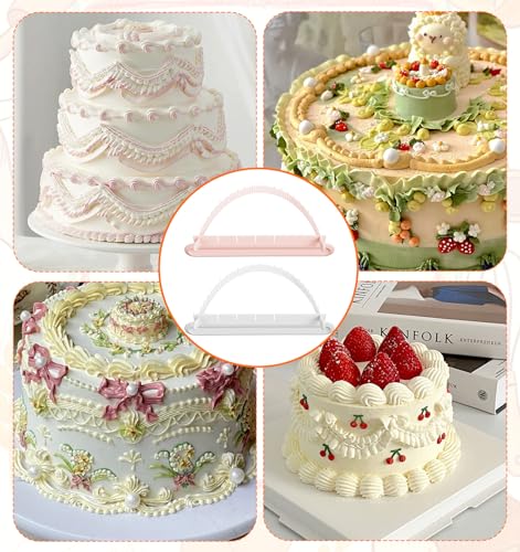 2-Piece Cake Arch Tool Set for Fondant Icing & Decorating