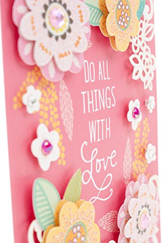 Hallmark Signature Floral Birthday Card - Do All Things with Love
