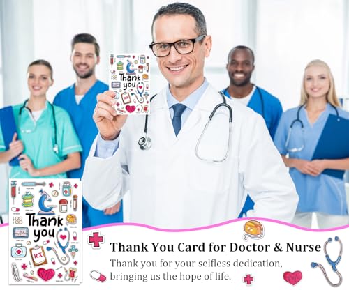 Nurse Thank You Card – Heartfelt Appreciation for Healthcare Workers