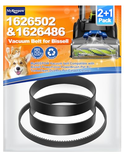 Replacement Vacuum Belt for Bissell PowerForce & TurboClean - 3 Pack