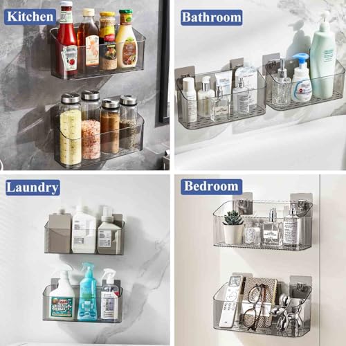 Eunion Adhesive Stickers for Shower Caddy - 4 Pack Replacement