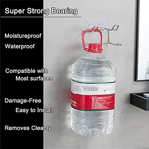 Hair Dryer Holder Wall Mount - 2 Pack Self-Adhesive Storage Rack