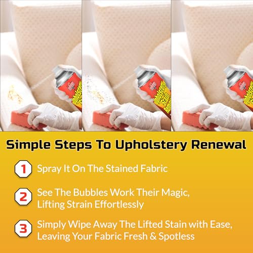 LIFTER-1 Multi-Fabric Upholstery & Carpet Stain Remover 14oz - Car & Home