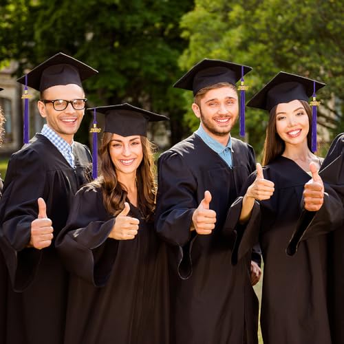 Purple Graduation Tassel 2026 - High-Quality Cap Decoration