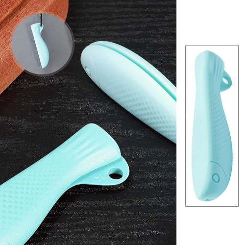 4-Pack Silicone Kitchen Knife Gripper Pads - Easy Meat Cutting Aid