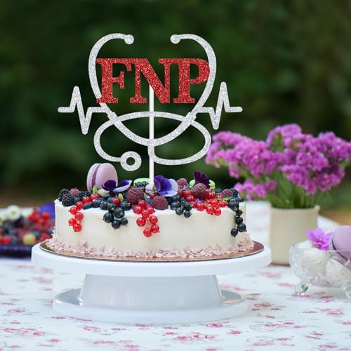Congrats Grad Cake Topper for Nursing School | Future Nurse Decoration