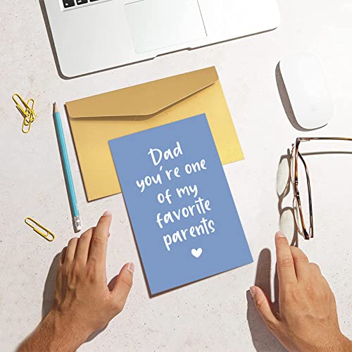Funny Father’s Day Card - Sarcastic Birthday Card for Dad