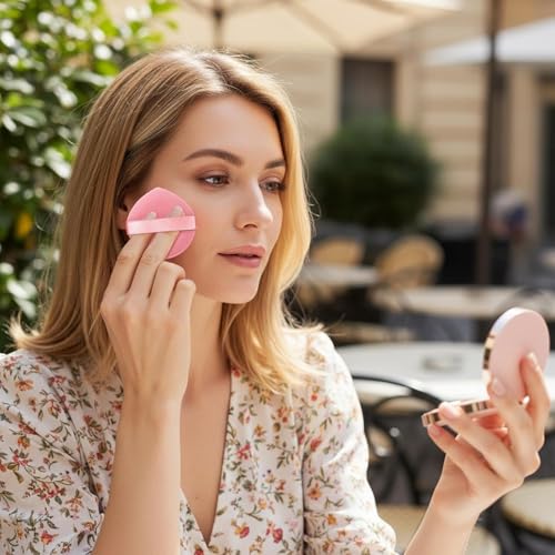 Soft Powder Puff Portable Plush Facial Sponge for Makeup