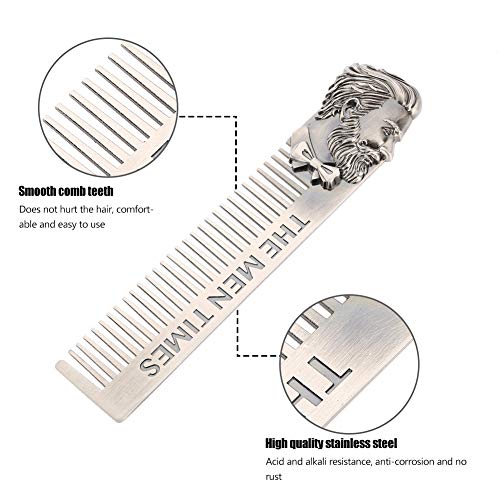 YUYTE Portable Beard Comb and Mustache Grooming Tool