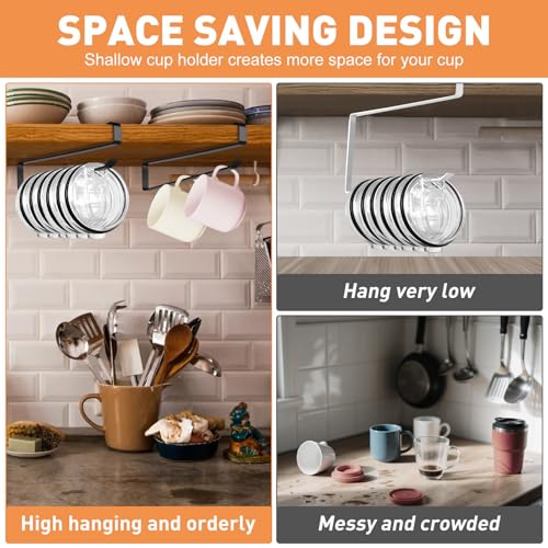 IPEROT Tumbler Lid Organizer - 2 Pack Space-Saving Rack for 12 Lids