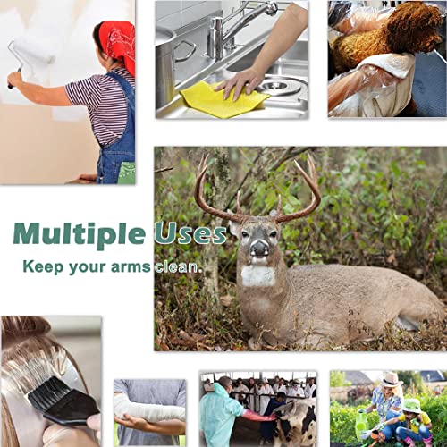 50 Pcs Disposable Veterinary Insemination Gloves - 35.5 Inch