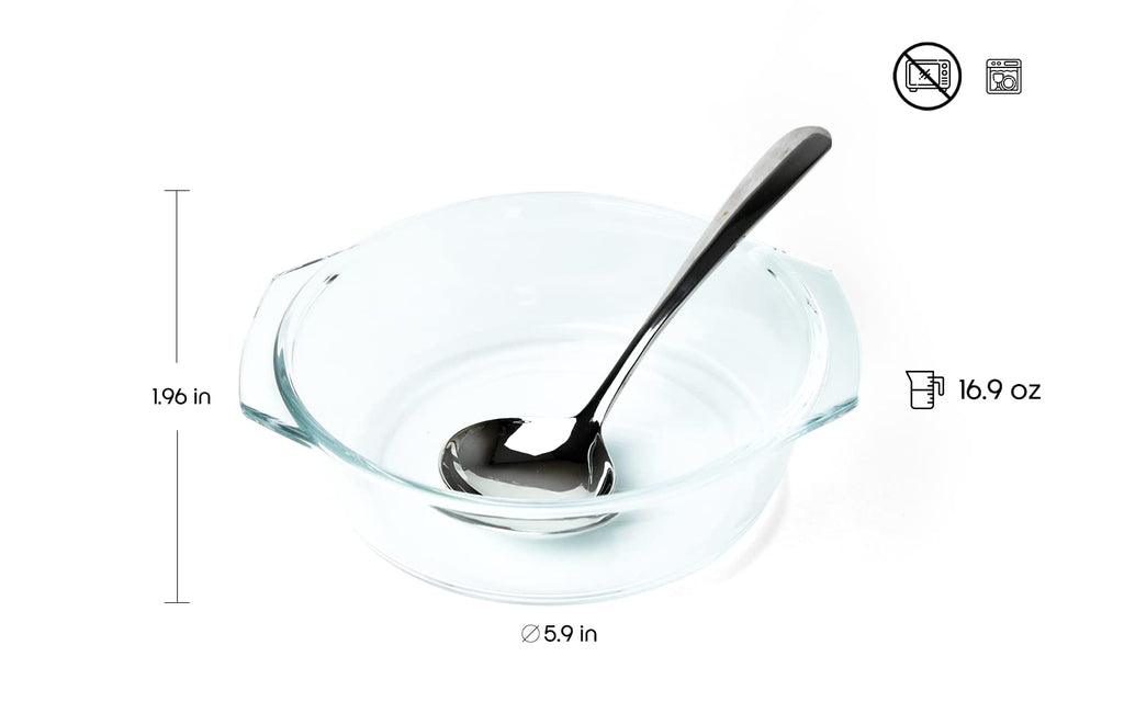 Rigeli Regent Chromeplated Wire Sauce Warmer w/Ladle Stainless Steel Round Soup Warmer with spoon Perfect for Chocolate, Caramel, Cheese, Sauces and More