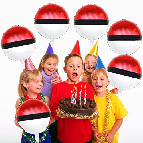 12pcs Cartoon Game Foil Balloons for Birthday Decorations
