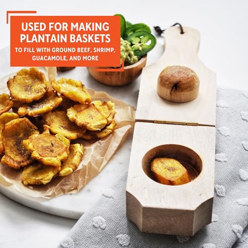Imusa Tostonera for Stuffing Tostones - 2.75 Inch Mold, 8 Inch Length