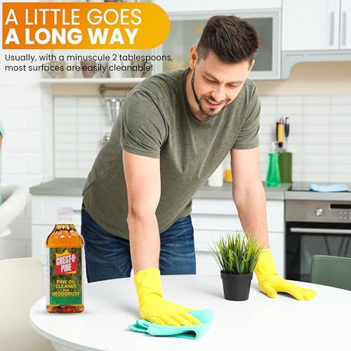 Crest-O-Pine Concentrated Pine Oil Cleaner & Deodorizer (2 x 16 fl oz)