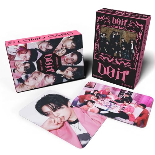 SKZ Lomo Card Set - 55 Piece Stray Kids Photo Card Collection
