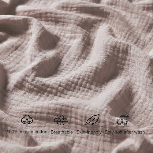 Muslin Crib Sheet for Standard Mattress - Soft & Breathable