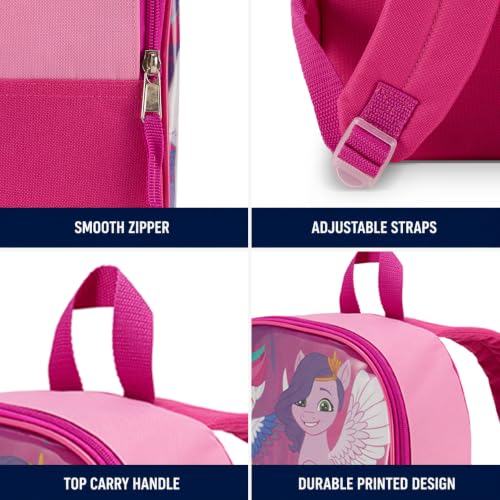 My Little Pony Toddler Backpack 15-inch Unisex School Bag with Cartoon Design