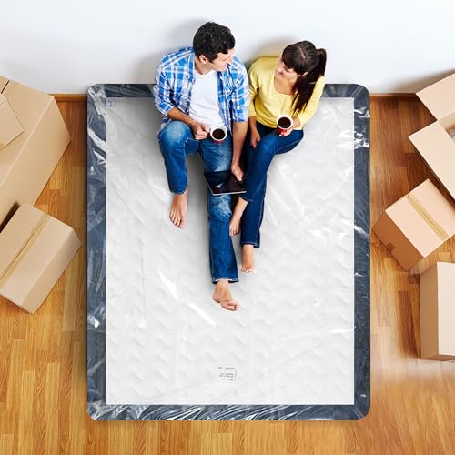 Utopia Home Twin Mattress Bag for Moving, 4 Mil Heavy Duty (Pack of 2)